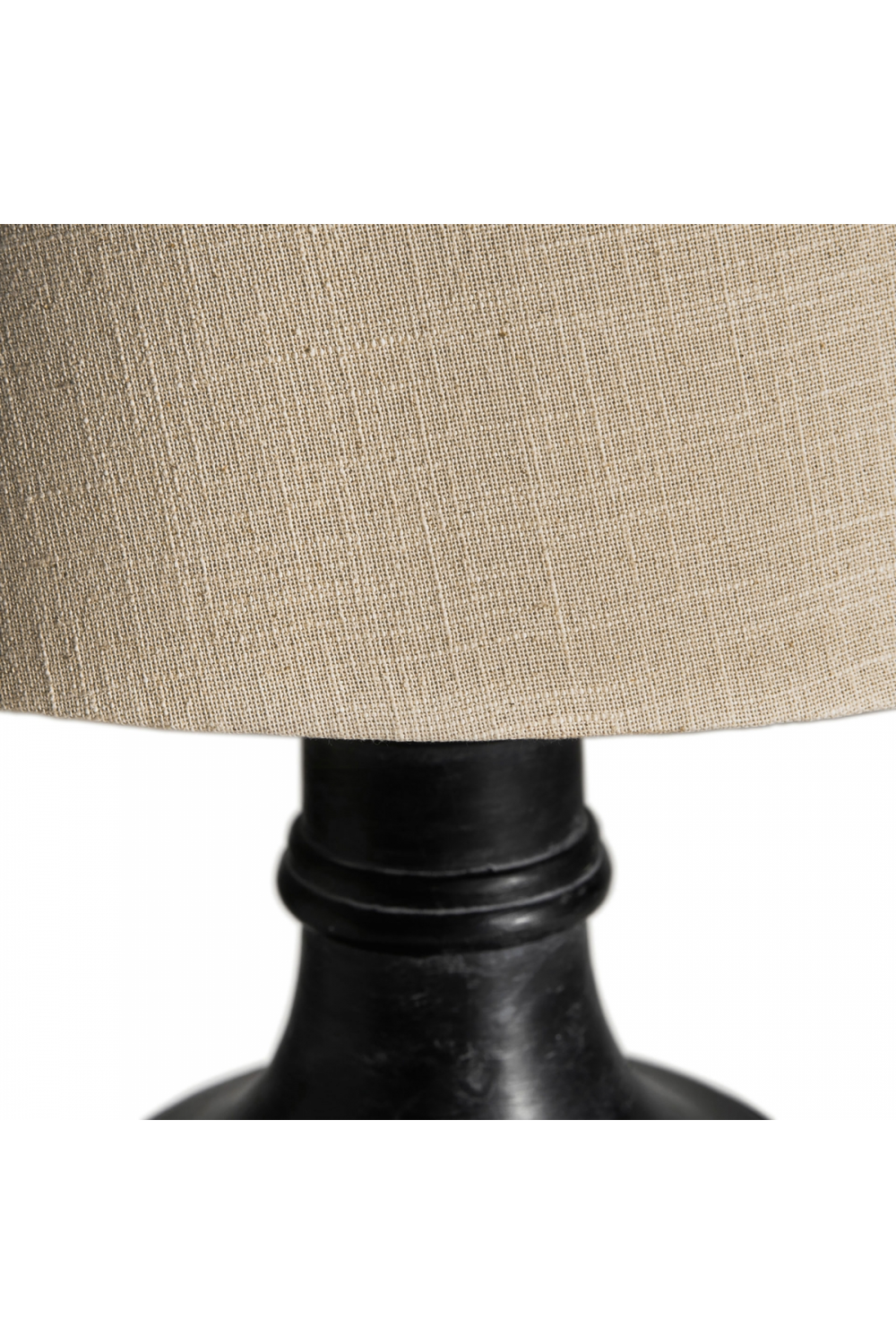   Black Wooden Base Table Lamp | Oroa.com