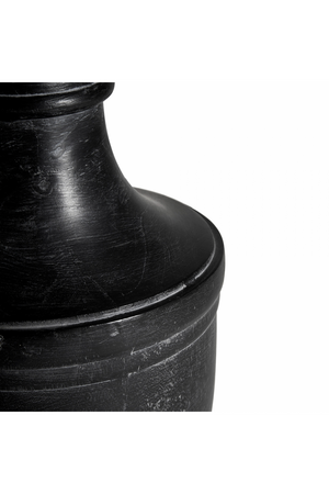   Black Wooden Base Table Lamp | Oroa.com