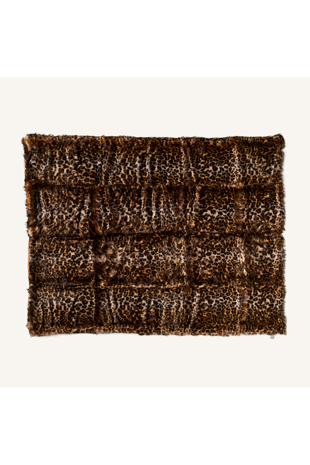   Brown Printed Furry Throw Blanket | Oroa.com
