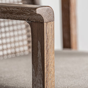   Whitewashed Ashwood Dining Chair | Oroa.com
