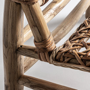   Woven Rattan Lounge Chair | Oroa.com