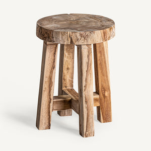   Tropical Hardwood Footstool | Oroa.com