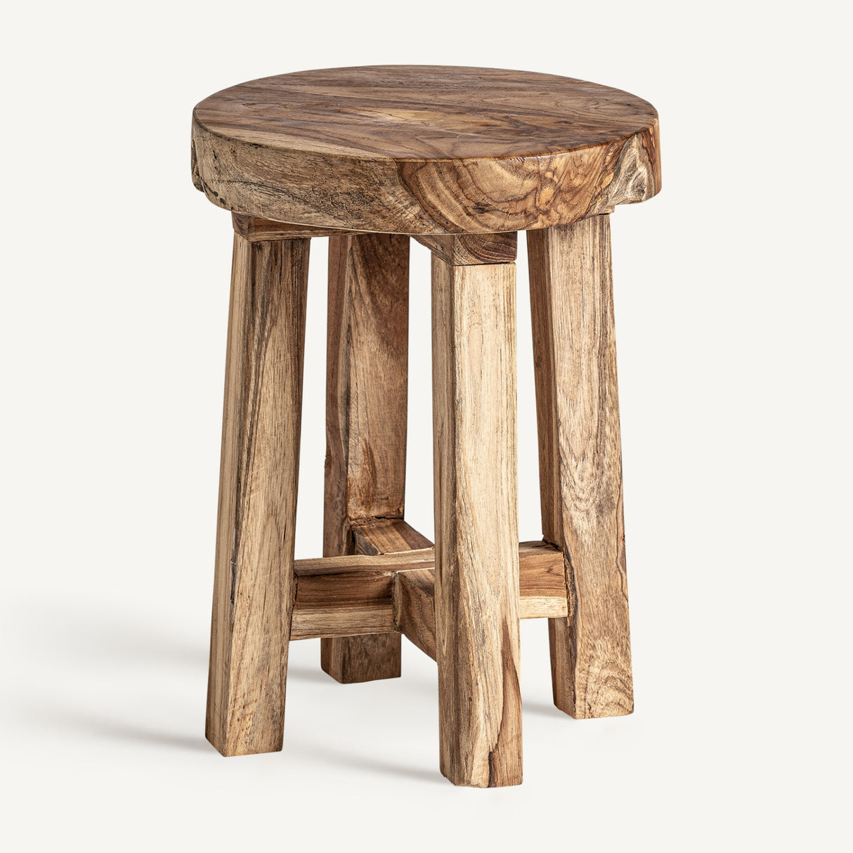   Tropical Hardwood Footstool | Oroa.com
