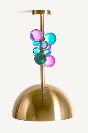   Gold Dome Hanging Lamp | Oroa.com