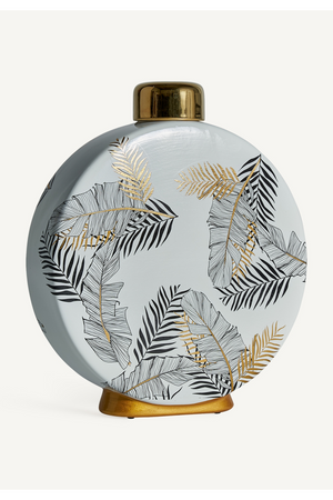   White Round Ceramic Vase | Oroa.com
