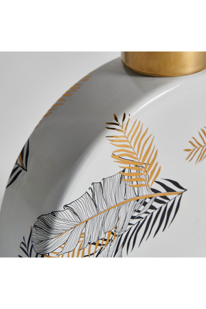   White Round Ceramic Vase | Oroa.com