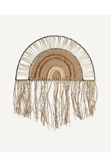   Jute Fringe Wall Decor | Oroa.com