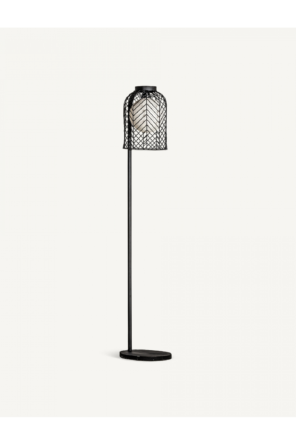  Black Metal Floor Lamp | Oroa.com