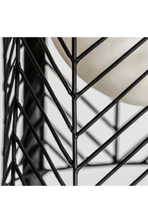   Black Metal Floor Lamp | Oroa.com