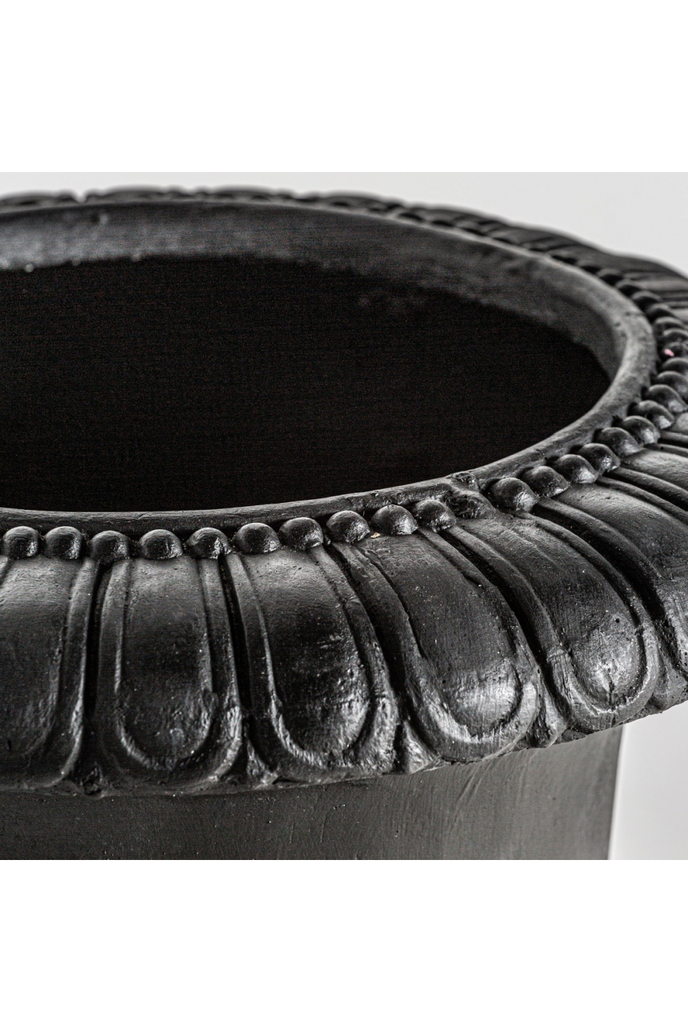   Black Ceramic Amphora Vase | Oroa.com