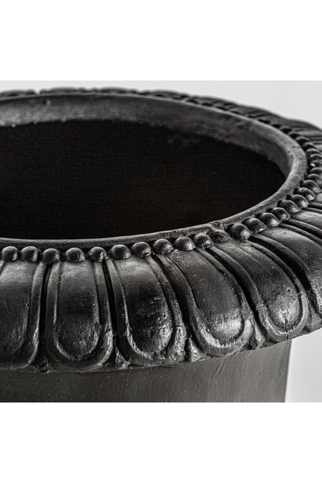   Black Ceramic Amphora Vase | Oroa.com