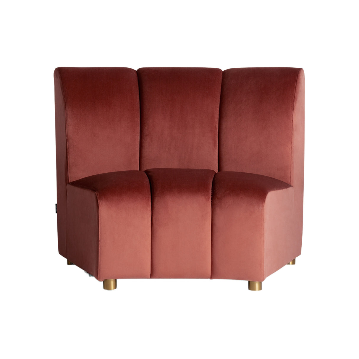   Pink Velvet Modular Sofa | Oroa.com