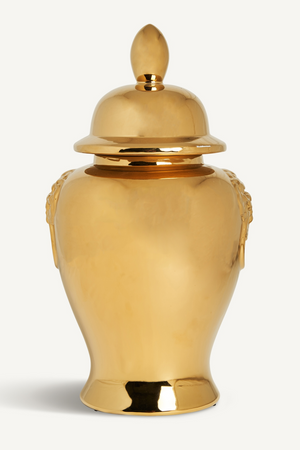   Gold Ceramic Vase L | Oroa.com