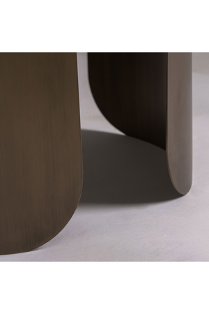   Gray Stone Round Dining Table | Oroa.com