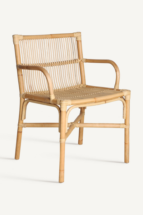   Brown Rattan Armchair | Oroa.com