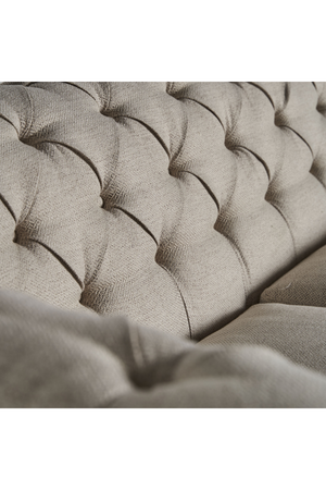   Gray Velvet Chesterfield Sofa | Oroa.com