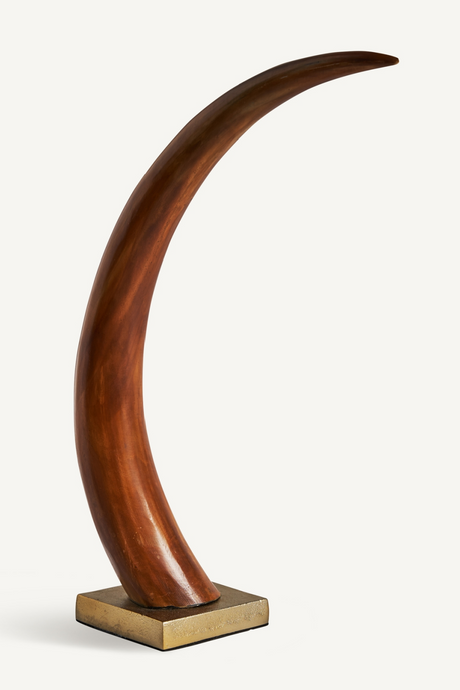   Brown Horn Decor Figure M | Oroa.com