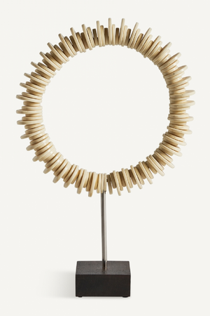   Bone Round Decorative Object | Oroa.com