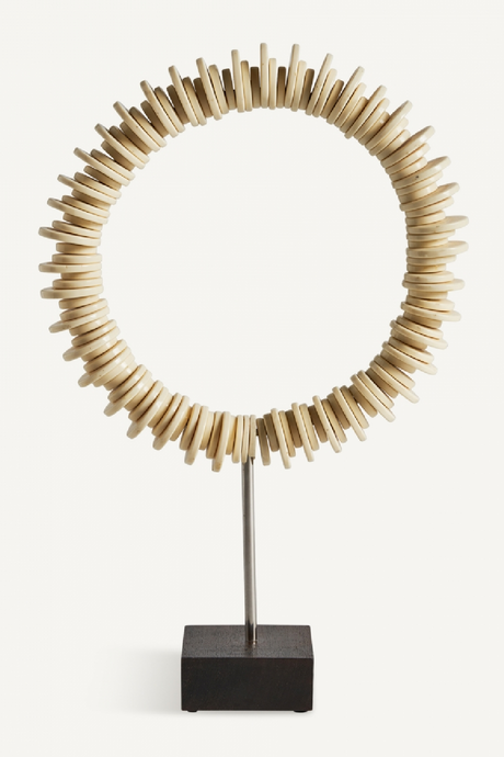   Bone Round Decorative Object | Oroa.com