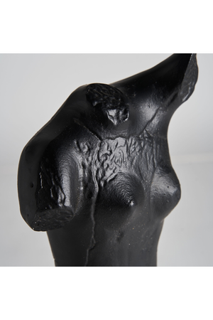   Black Aluminum Bust Decor | Oroa.com