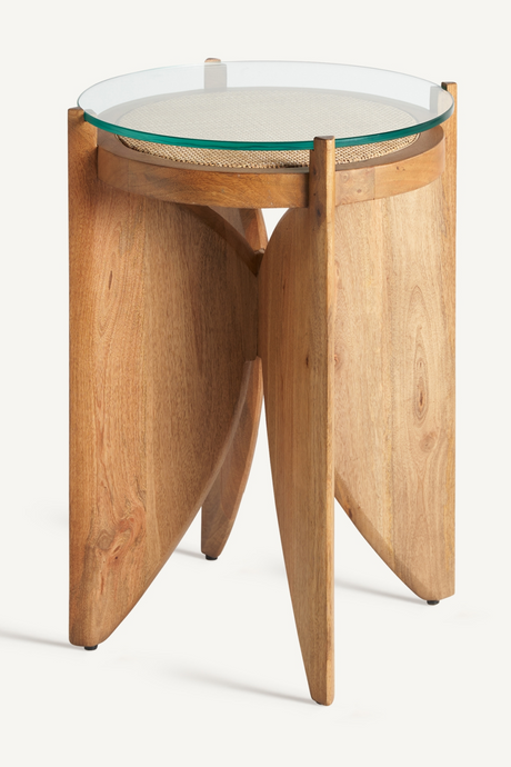   Rattan Accent Side Table | Oroa.com