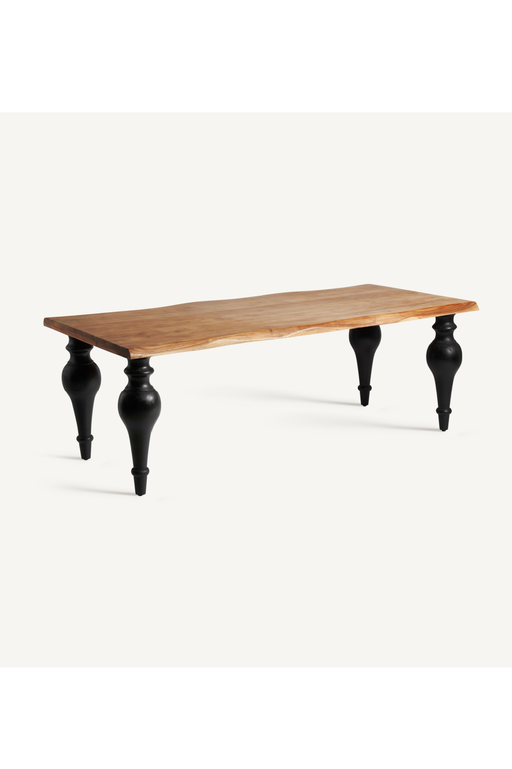   Two-Toned Acacia Dining Table | Oroa.com
