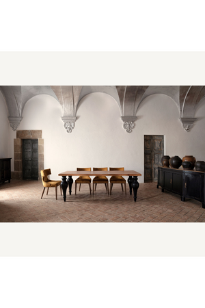   Two-Toned Acacia Dining Table | Oroa.com