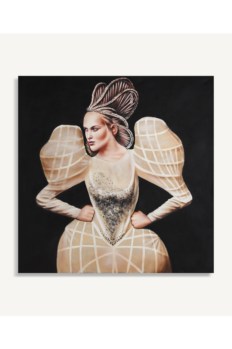   Woman In Gown Art Print | Oroa.com