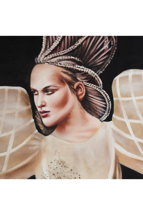   Woman In Gown Art Print | Oroa.com