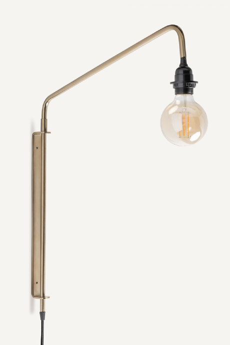   Industrial Gold Wall Lamp | Oroa.com