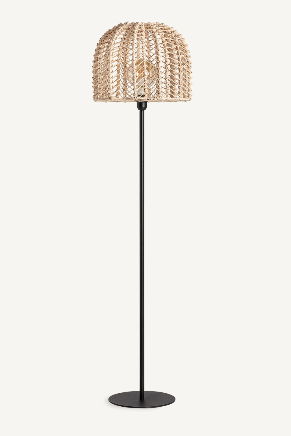   Rattan Nordic Floor Lamp | Oroa.com