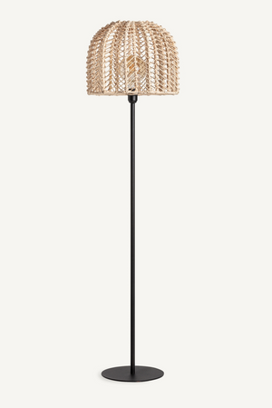   Rattan Nordic Floor Lamp | Oroa.com