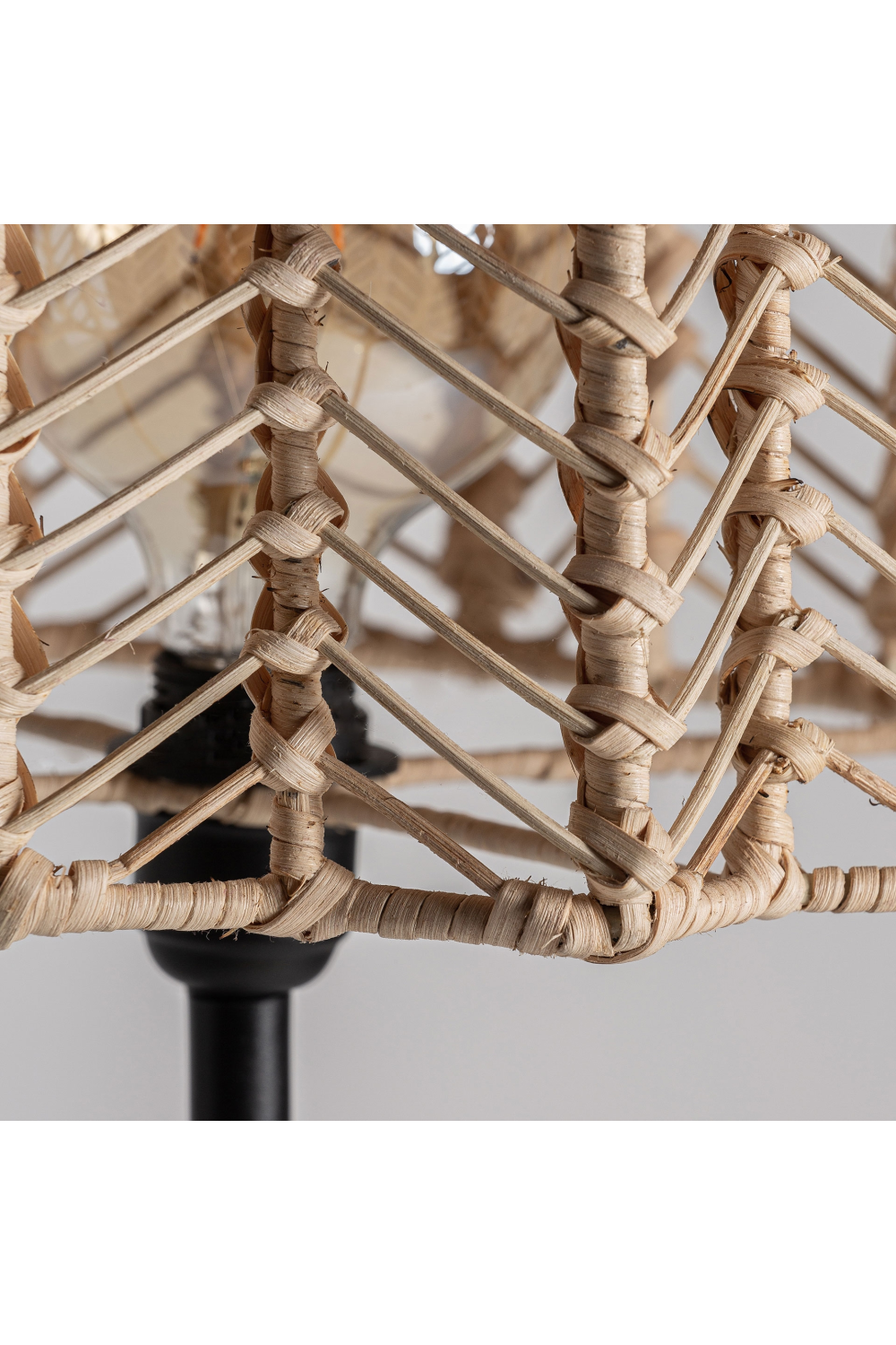   Rattan Nordic Floor Lamp | Oroa.com