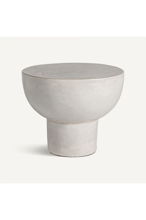   Cement Bowl-Shaped Side Table | Oroa.com