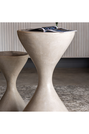   Cement Hourglass Bar Table | Oroa.com