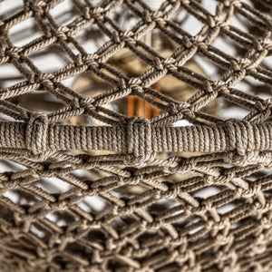   Brown Cotton Pendant Lamp | Oroa.com
