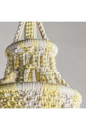   Yellow Cotton Pendant Light | Oroa.com