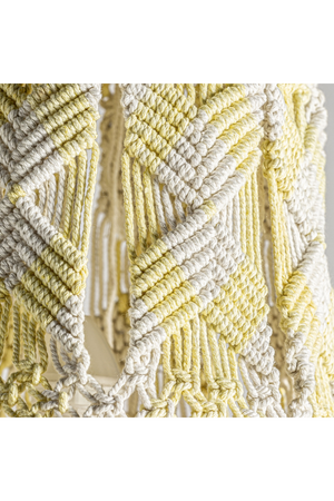   Yellow Cotton Pendant Light | Oroa.com