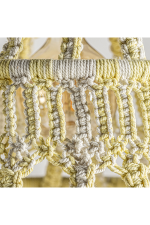   Yellow Cotton Pendant Light | Oroa.com