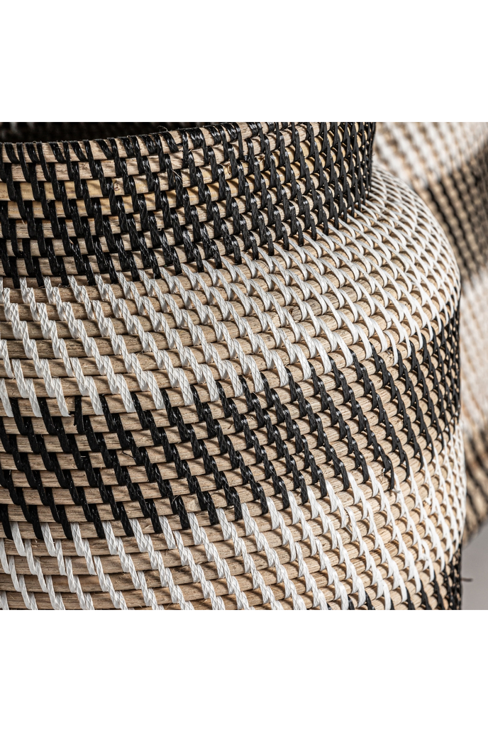   Striped Rattan Vase Set (3) | Oroa.com
