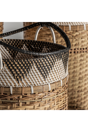   Rattan Stackable Baskets (3) | Oroa.com