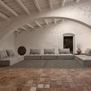   Brown Stone Round Decorative Figure | Oroa.com
