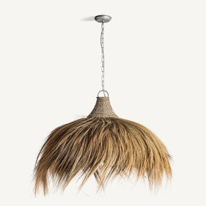   Brown Fiber Pendant Lamp | Oroa.com