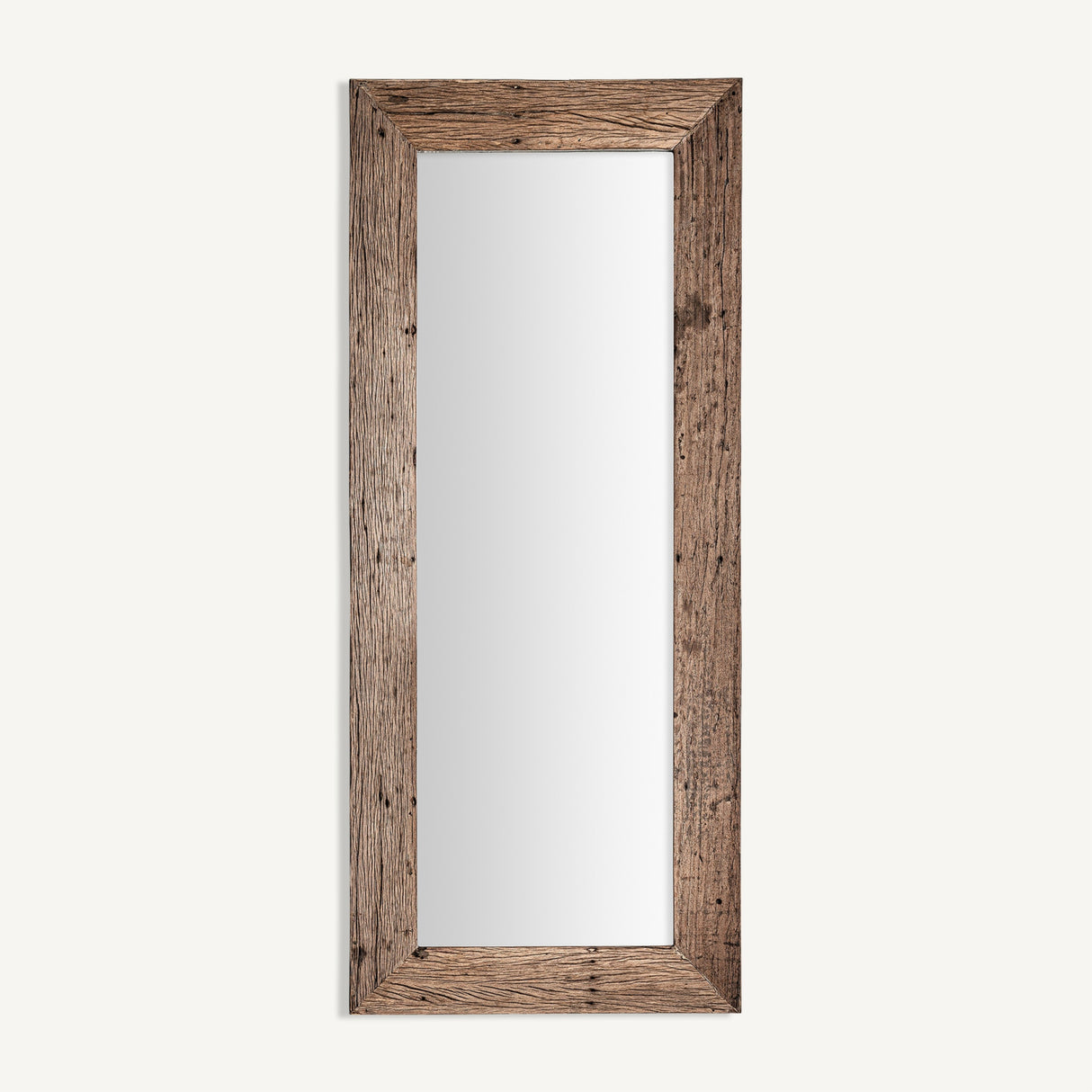   Modern European furniture - Rustic Pine Rectangular Mirror - www.oroa.com | Oroa.com