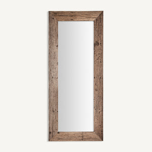   Modern European furniture - Rustic Pine Rectangular Mirror - www.oroa.com | Oroa.com
