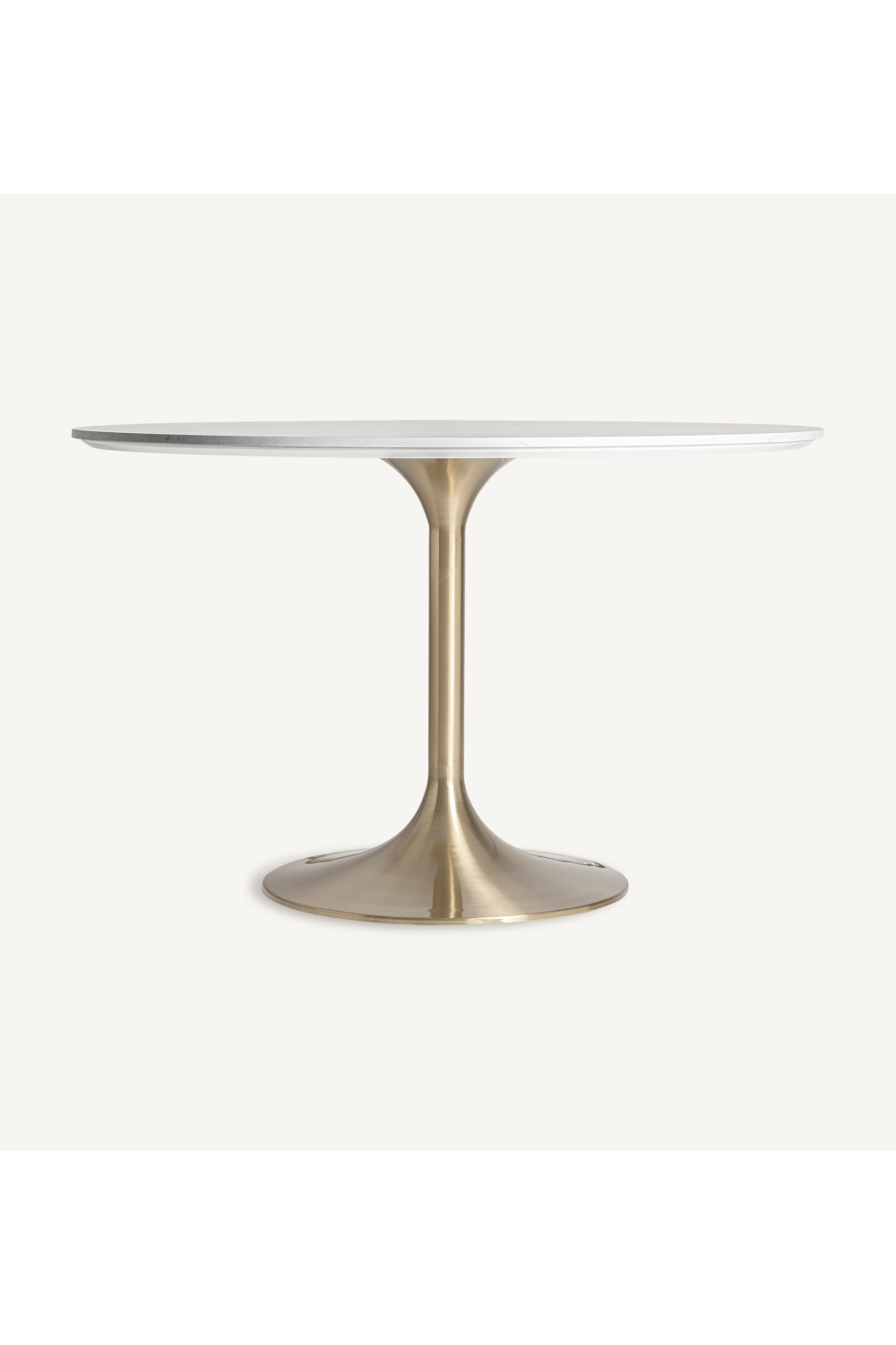  Gray Porcelain Pedestal Dining Table | Oroa.com