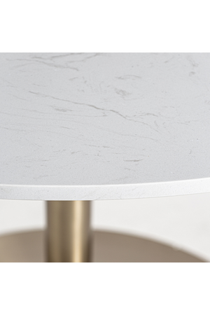   Gray Porcelain Pedestal Dining Table | Oroa.com