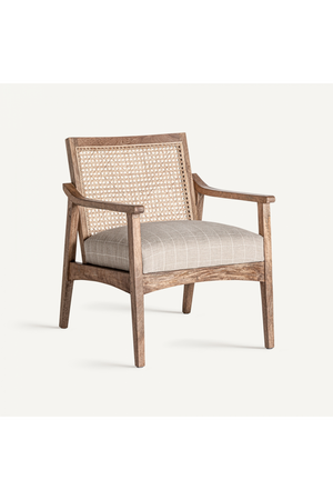   Rattan Cane Back Armchair | Oroa.com