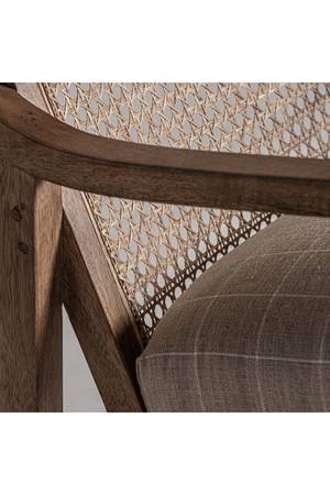  Rattan Cane Back Armchair | Oroa.com
