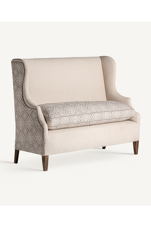   Patterned Beige Bar Sofa | Oroa.com